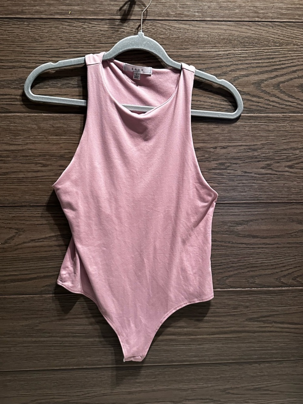 gaze Pink Crewneck Sleeveless Top